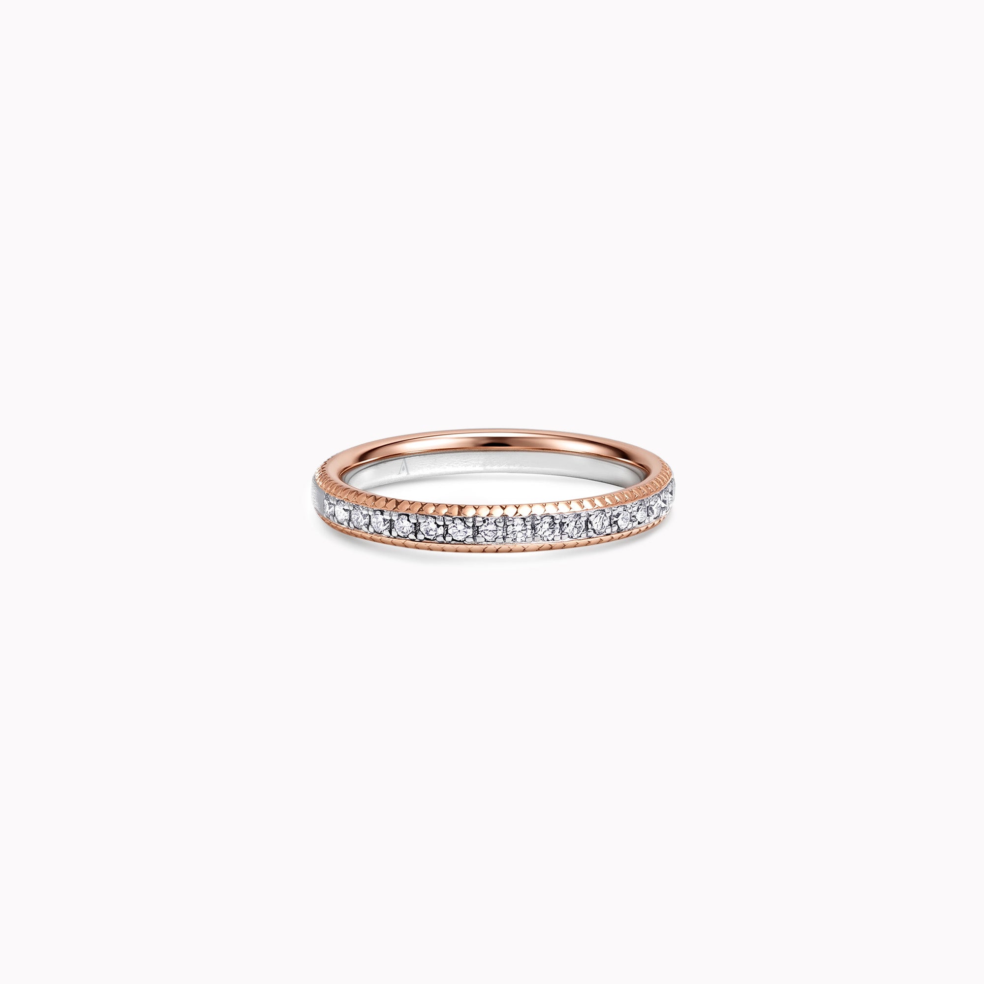 The Bicolor Infinity Thousand Prongs - oro rojo 18k