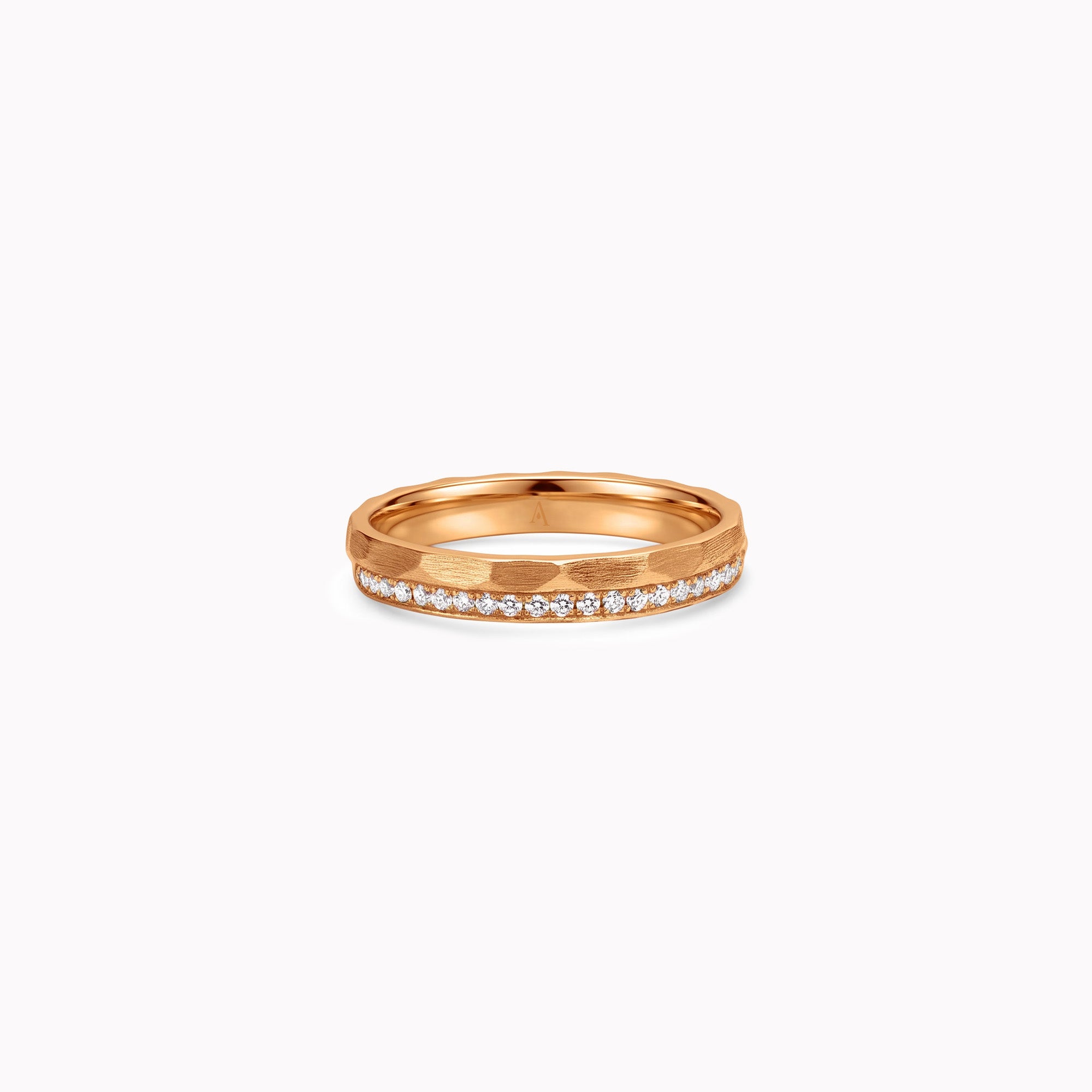 The Fancy Geometry of Love - oro rojo 18k
