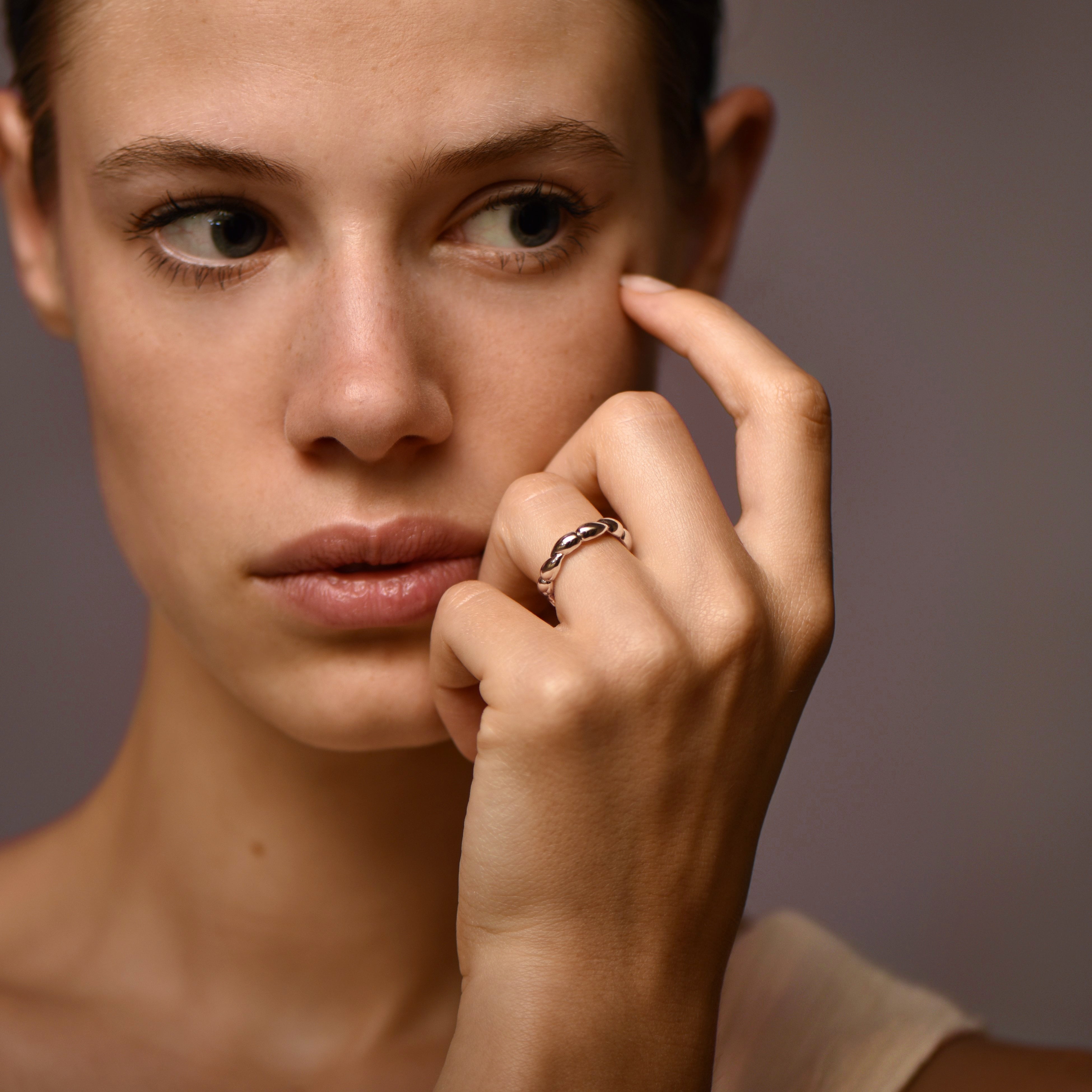 Great Tresa Drops - or blanc 18k - AGUADEORO