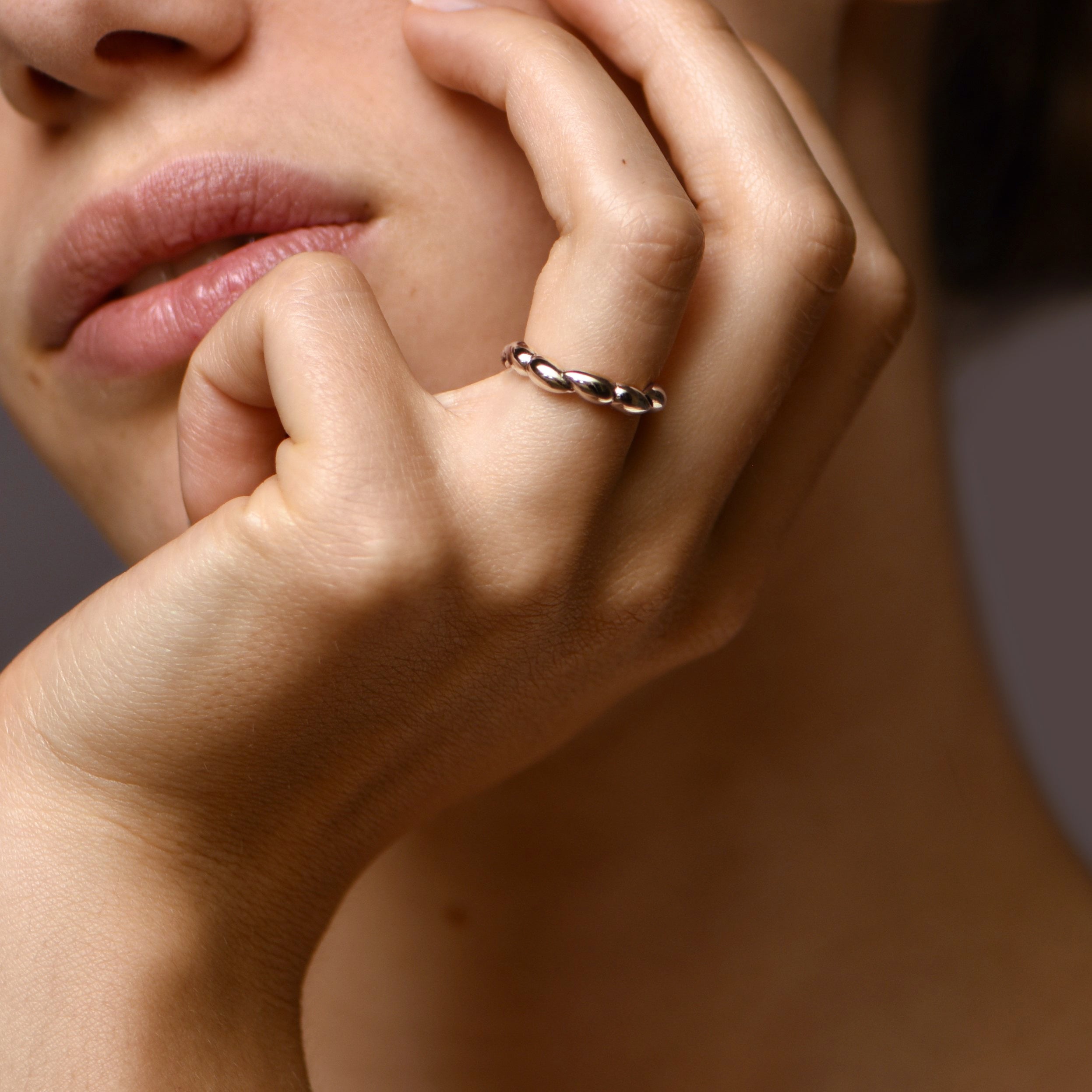 Great Tresa Drops - or blanc 18k - AGUADEORO