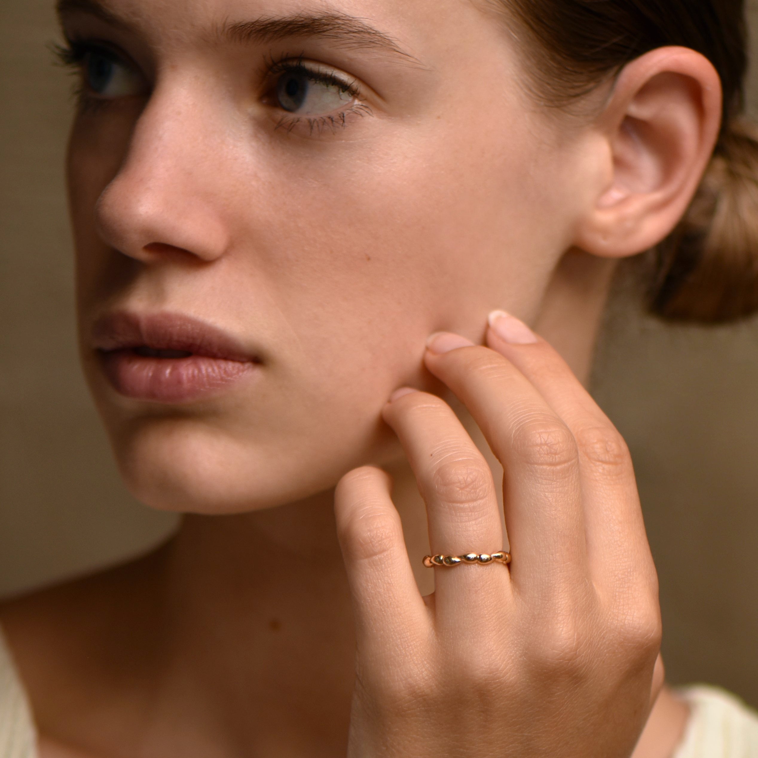 Tresa Drops - or rouge 18k - AGUADEORO