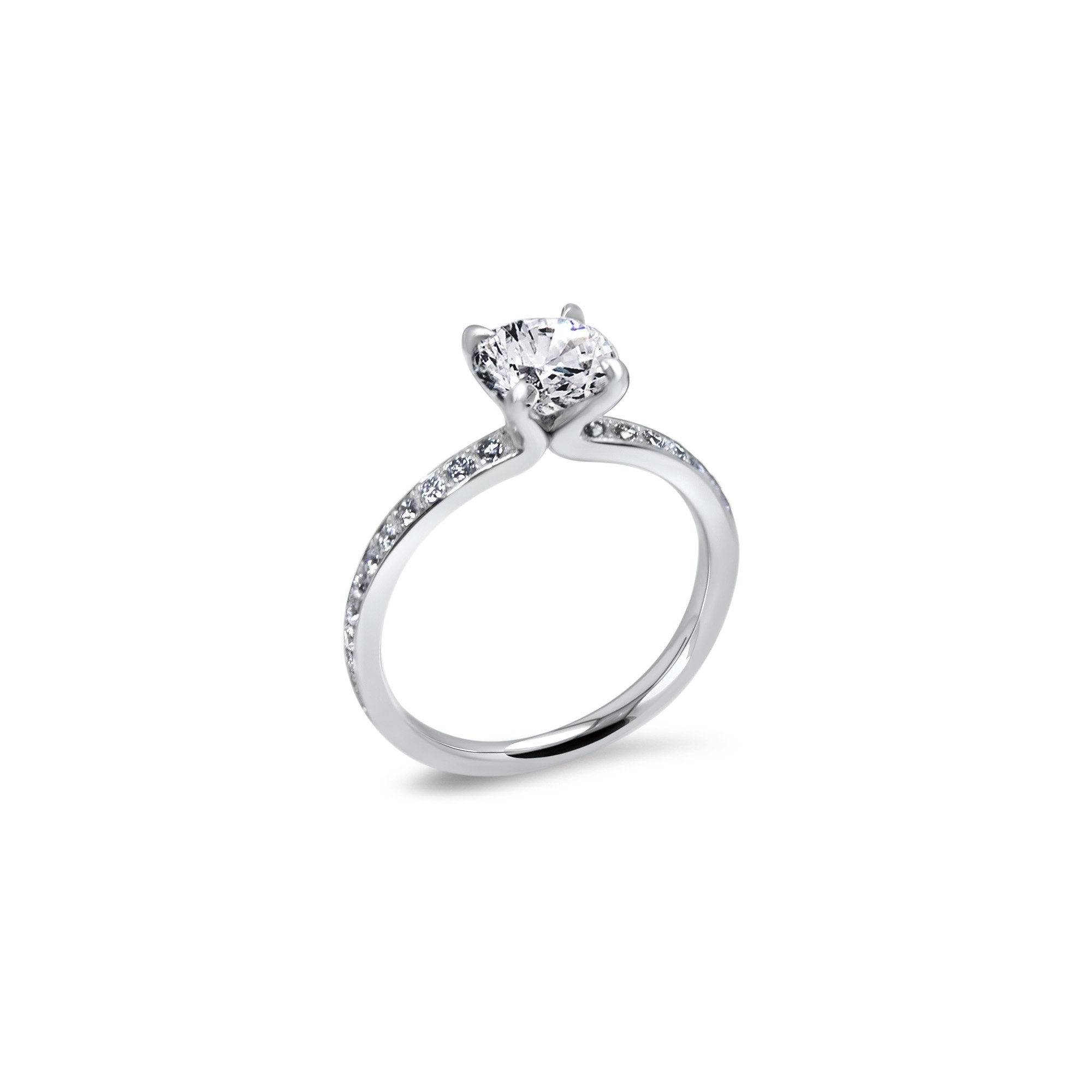 The Fancy Little Dove 1.00 carats - platine 950 - AGUADEORO