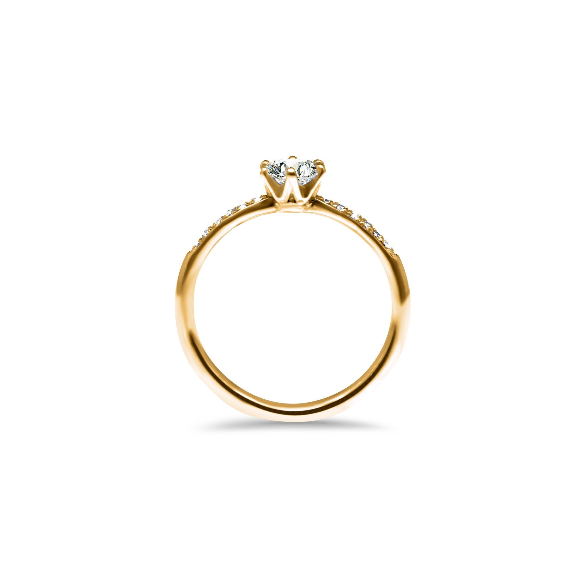 Miss Queen of the queens - 0.50 carat - or jaune 18k - AGUADEORO