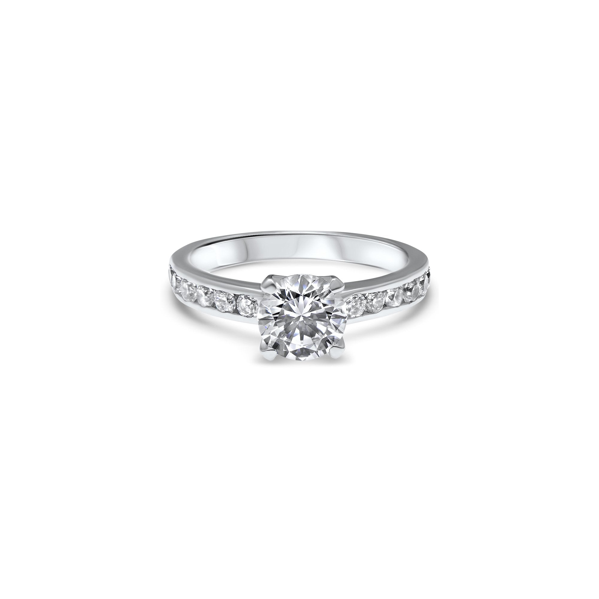 The Graceful One 1.25 carats - platine 950 - AGUADEORO