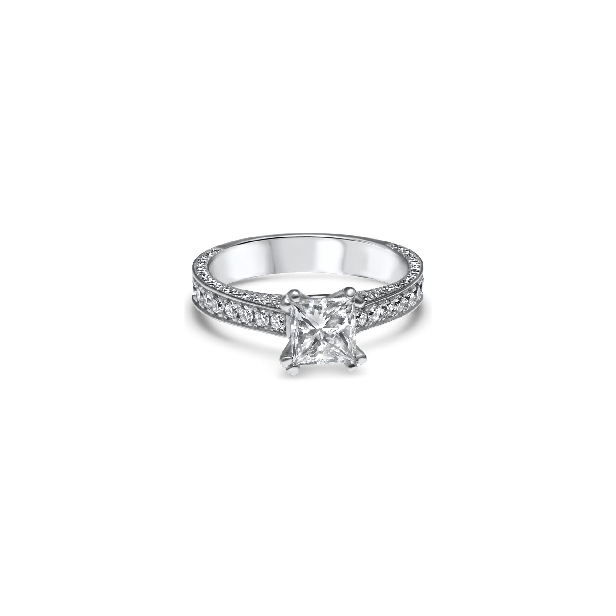 Une Princesse toute la vie 1.00 carats - platine 950 - AGUADEORO