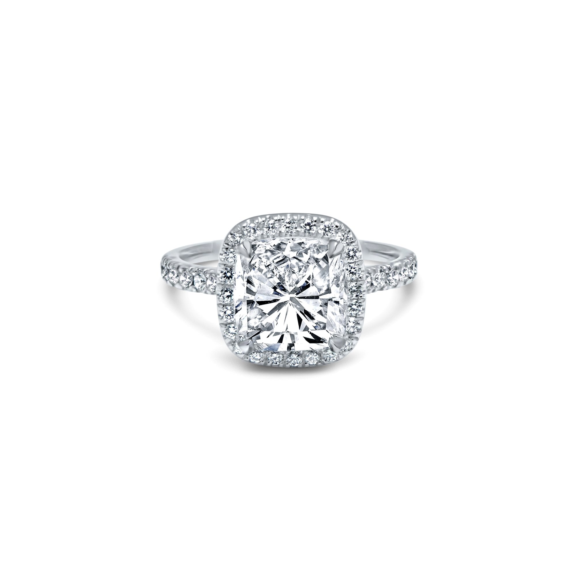 The Fancy Superellipse 3.00 carats - platine 950 - AGUADEORO