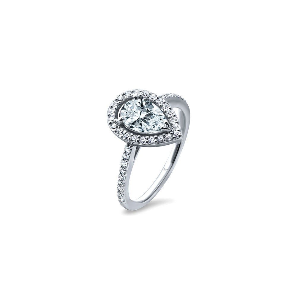 Infinite Tear of Joy - 1.00 carat - platine 950 - AGUADEORO