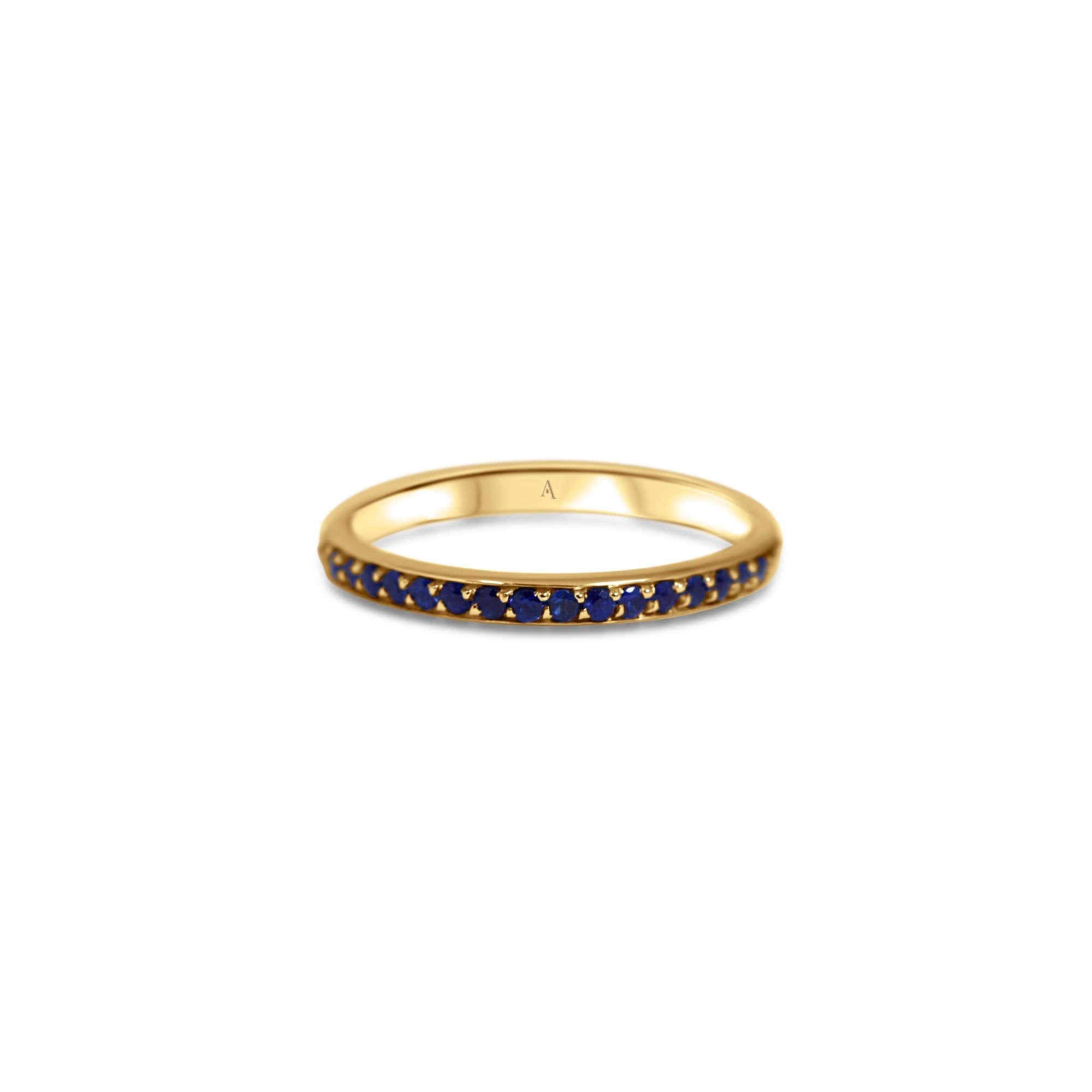 Rainbow Dark Blue - or jaune 18k - AGUADEORO