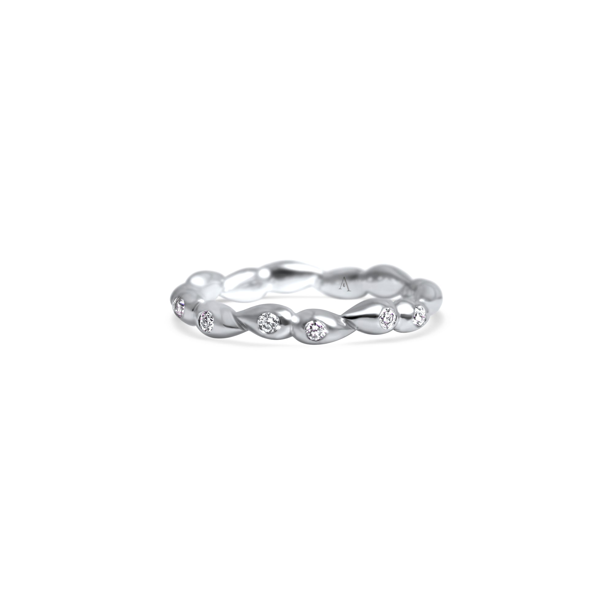 Fancy Tresa Drops - or blanc 18k - AGUADEORO