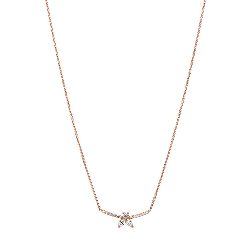 Collier The Little Bee S - or rouge 18k - AGUADEORO