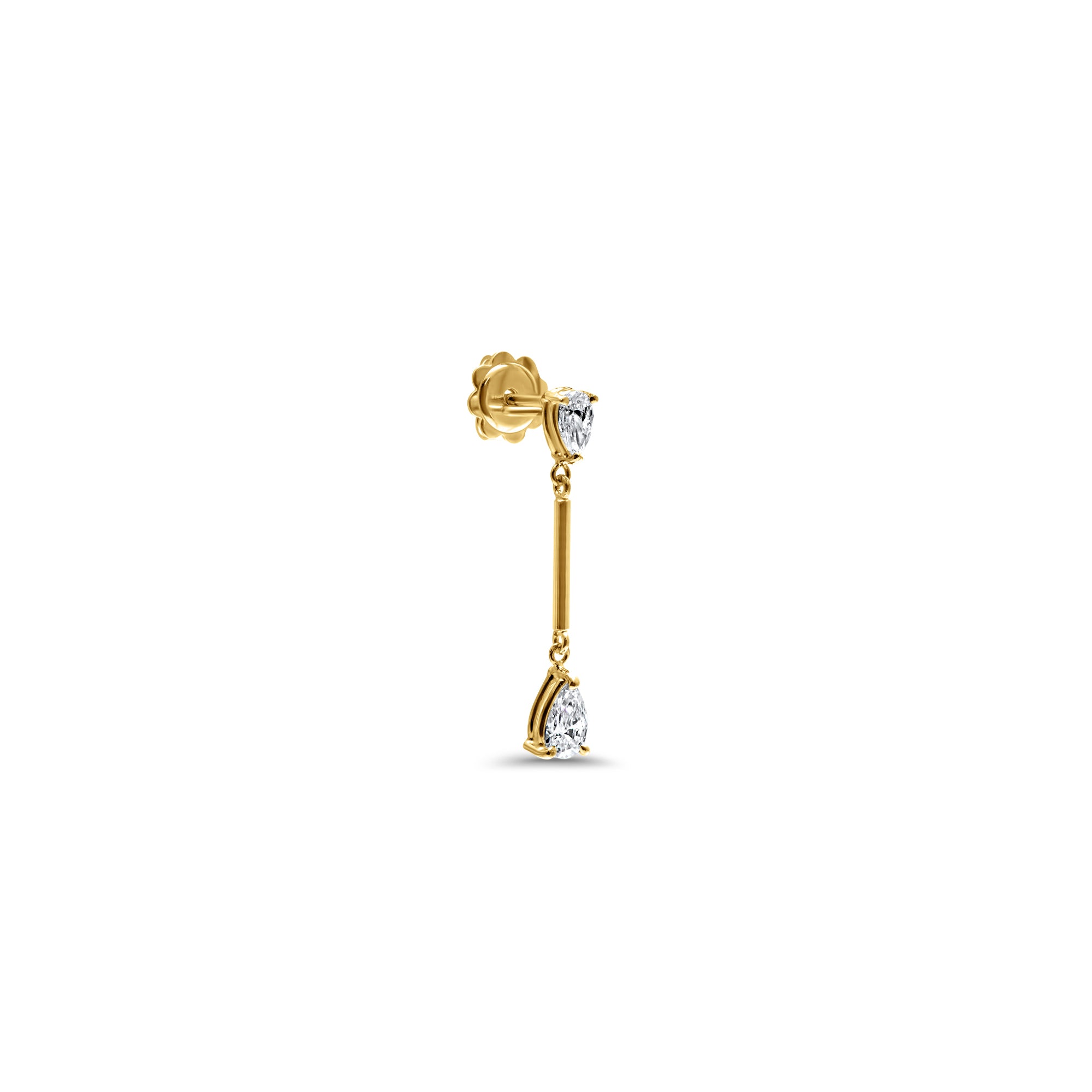 Boucles d'oreilles Ottava Alta - or jaune 18k - AGUADEORO