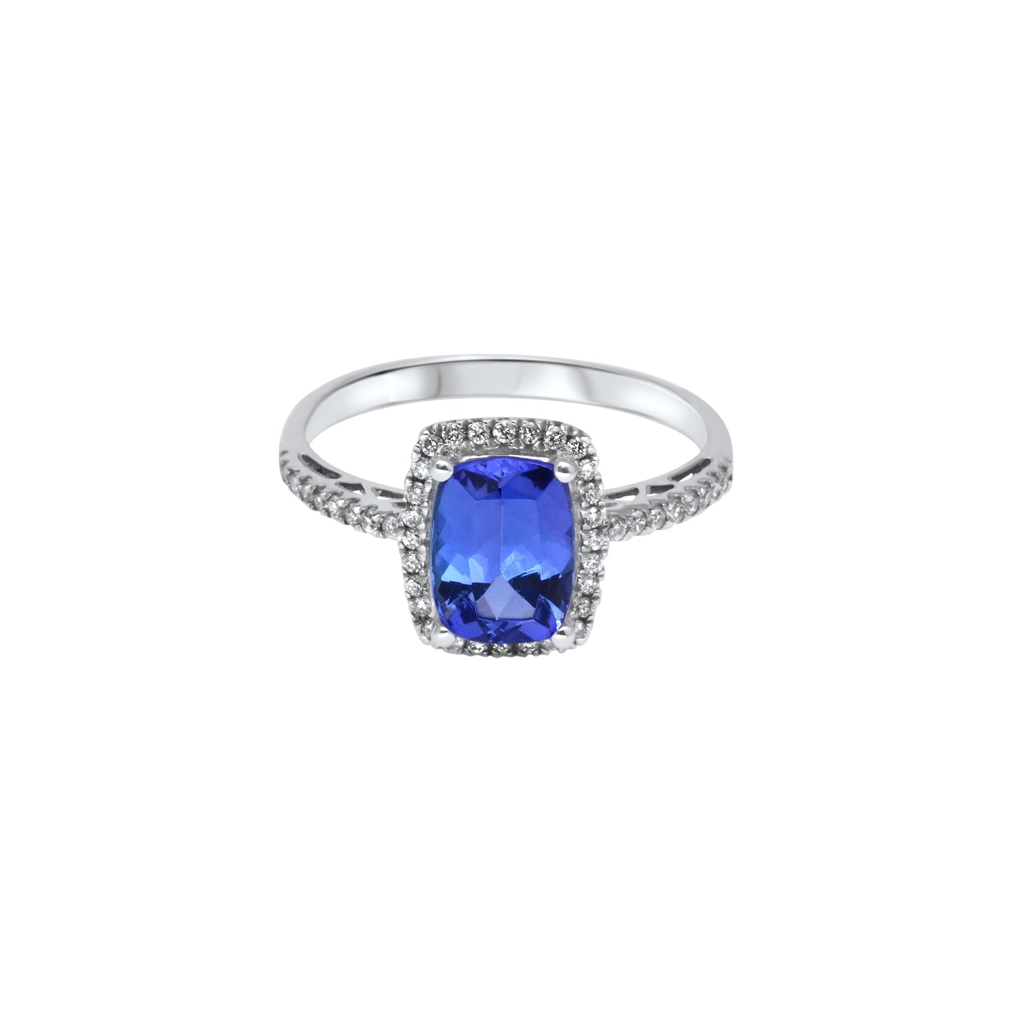 Tanzanian Queen  - 1.00 carat - platine 950 - AGUADEORO