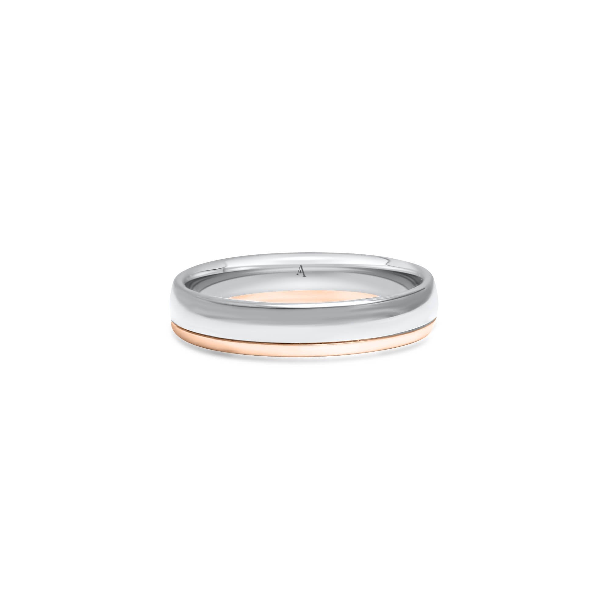 The Overlapping Tracks - or blanc et or rouge 18k - AGUADEORO