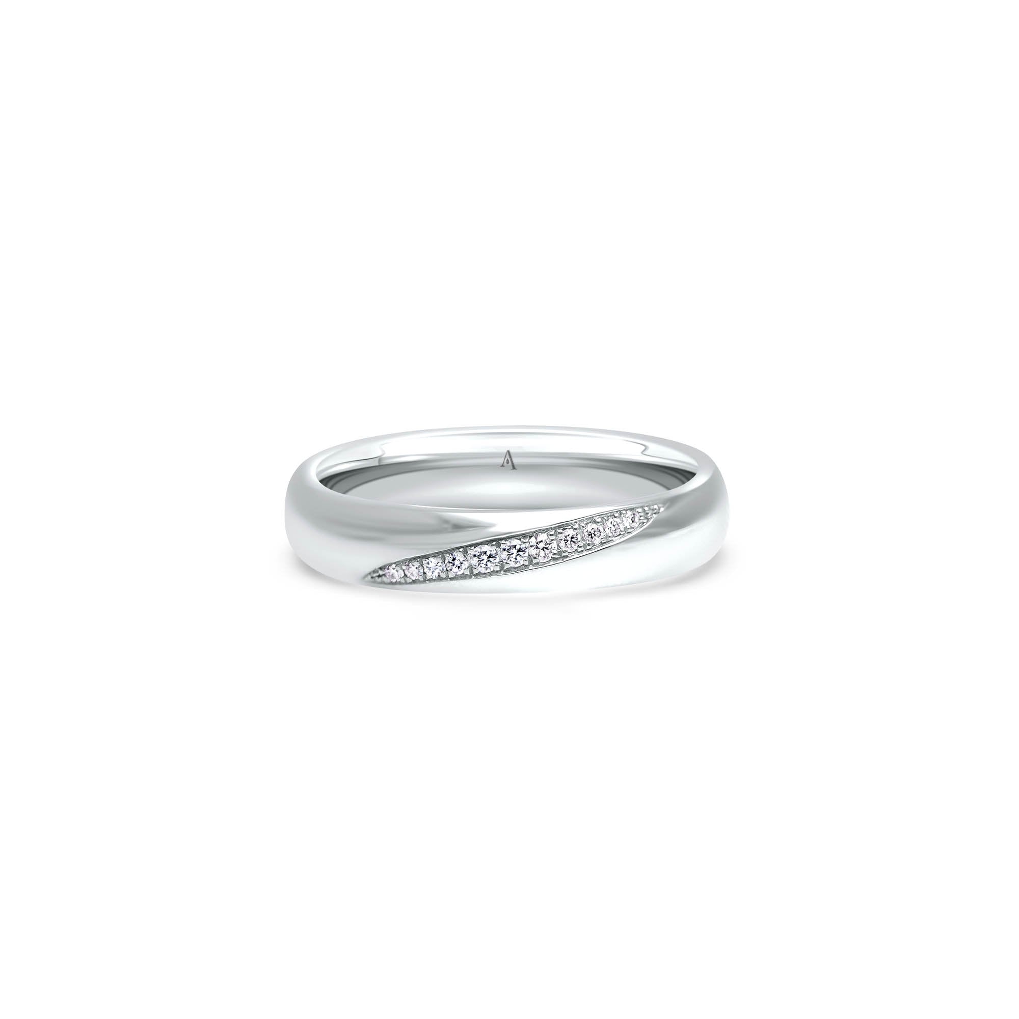 The Fancy Shooting Star - platine 950 - AGUADEORO