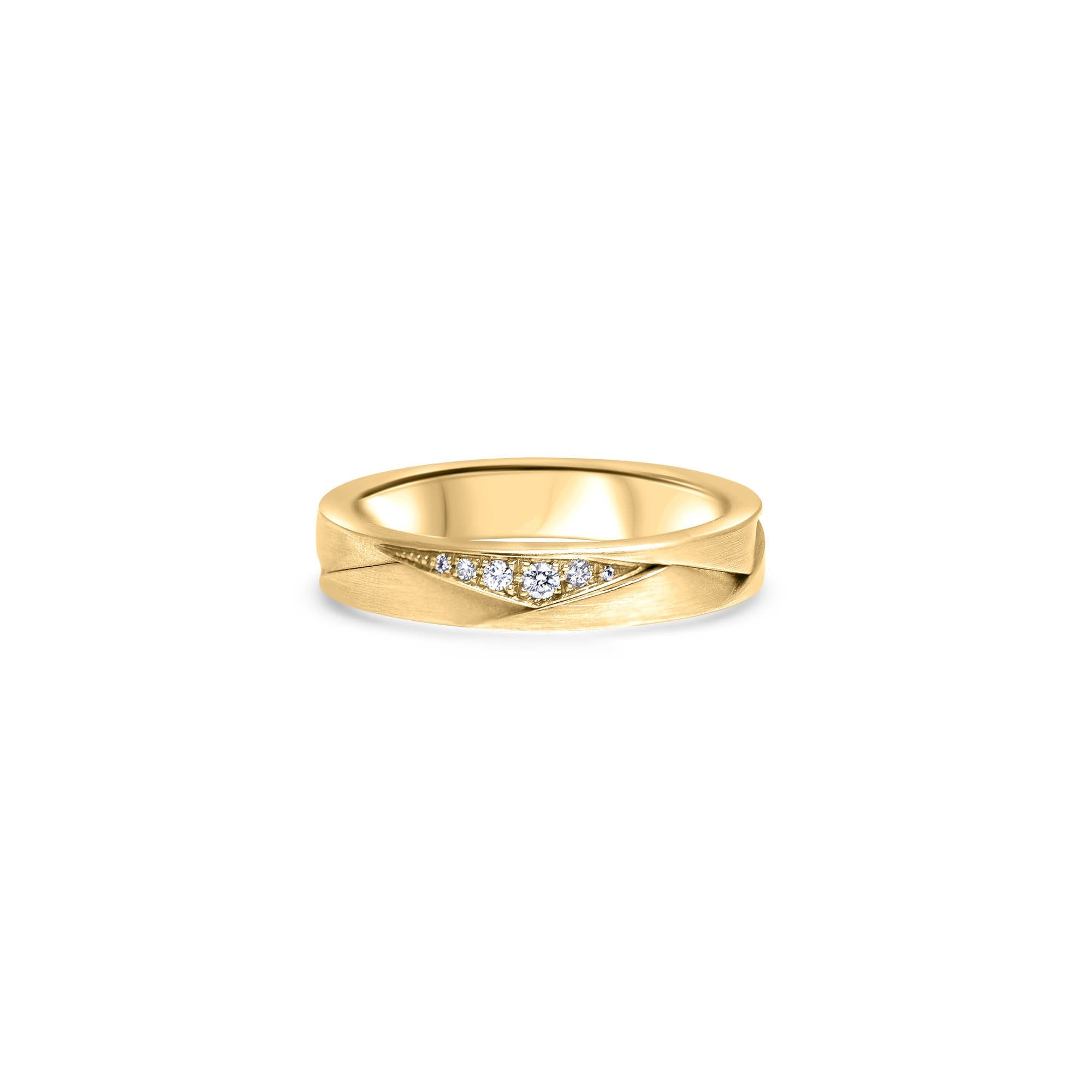 The Fancy Origami Effect - or jaune 18k - AGUADEORO