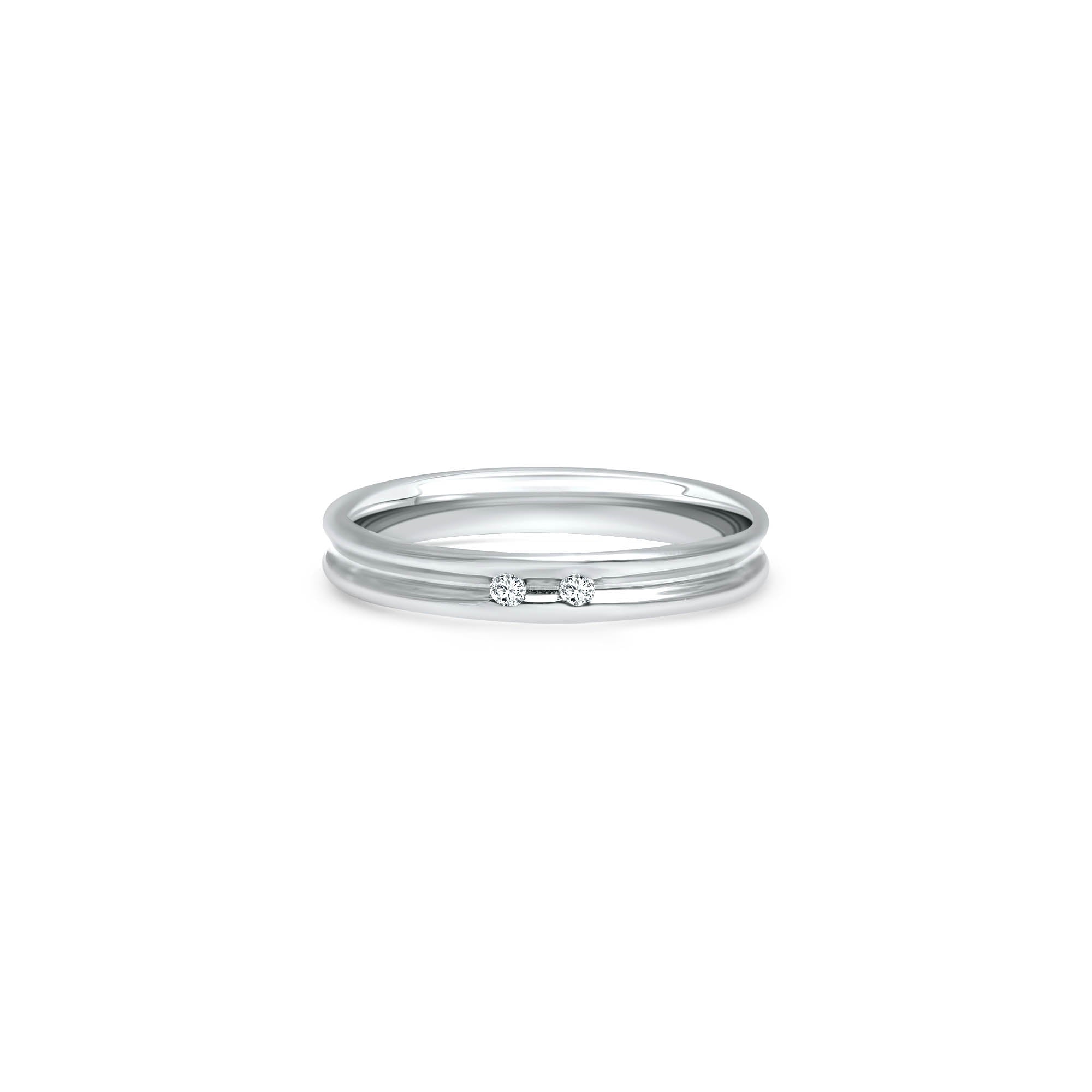 The Fancy Union of Two Souls - or blanc 18k - AGUADEORO