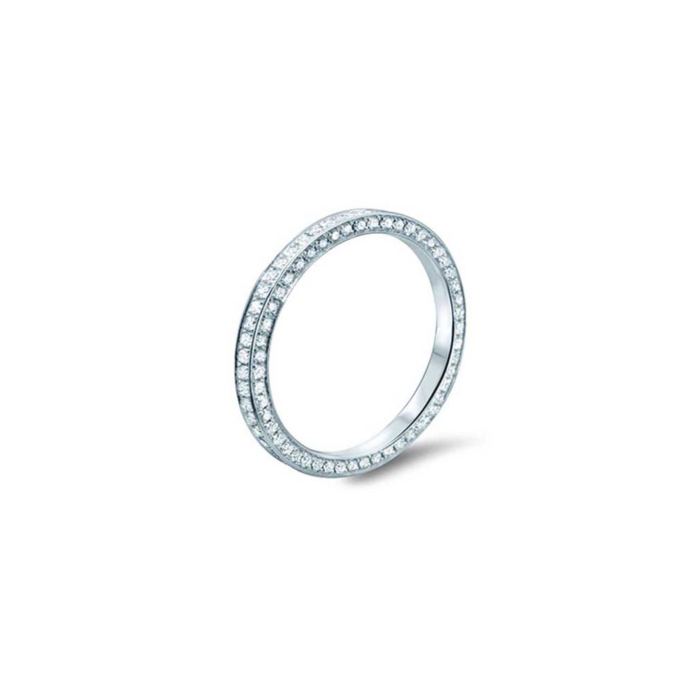 The Cuadra Shape Petite - platine 950 - AGUADEORO