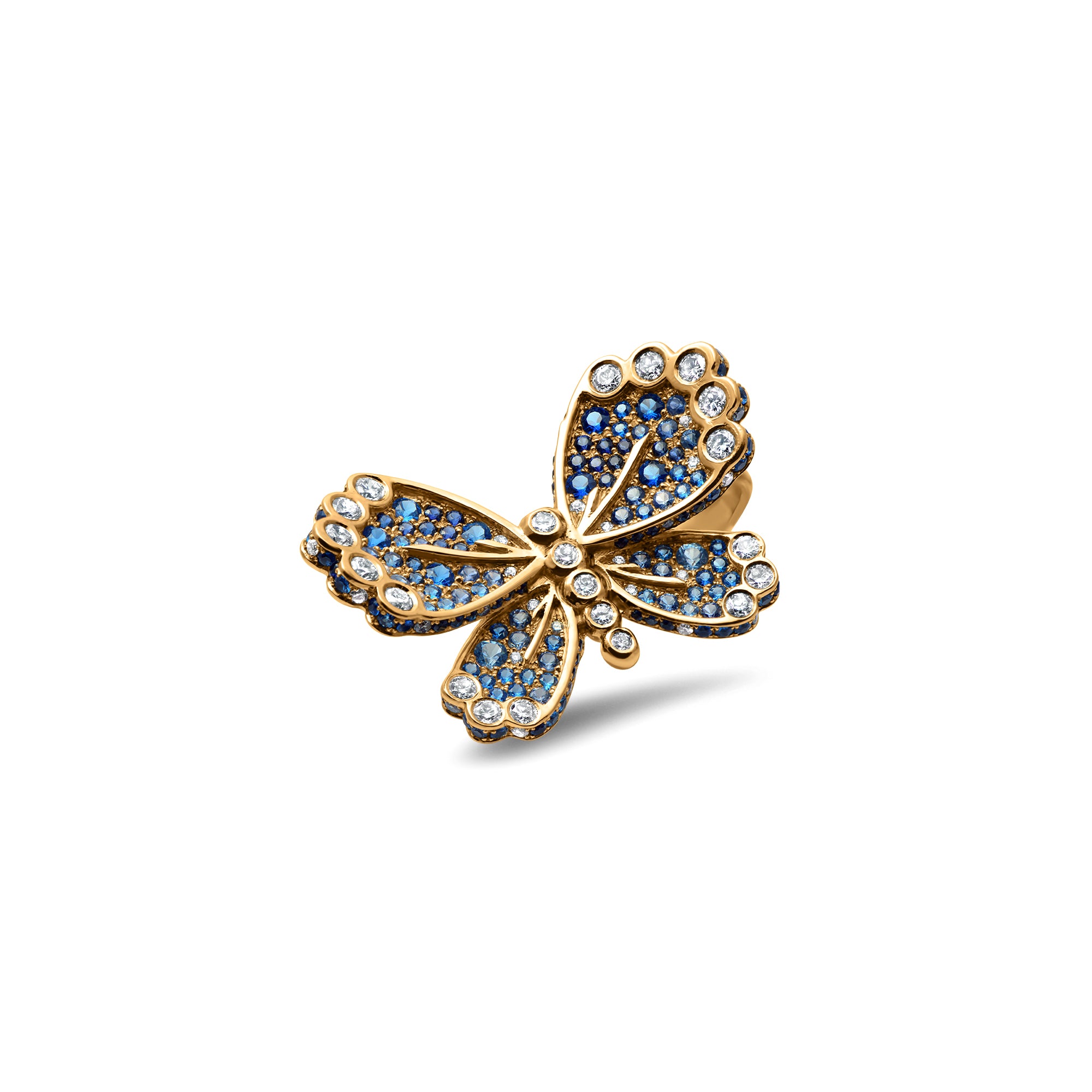 The Butterfly Girl Ring - or jaune 18k - AGUADEORO