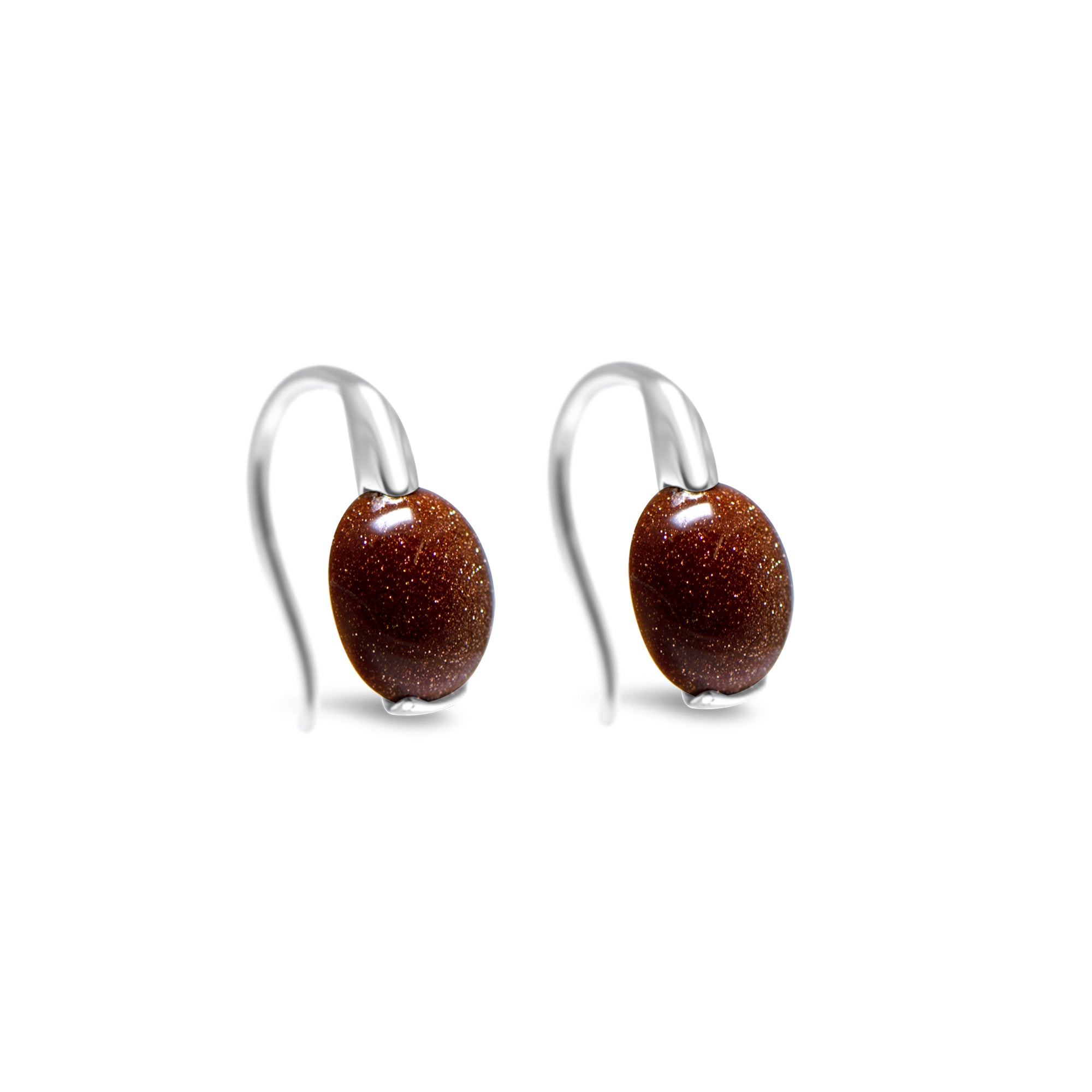Boucles d'oreilles Princesse du Cosmos - or blanc 18k - AGUADEORO