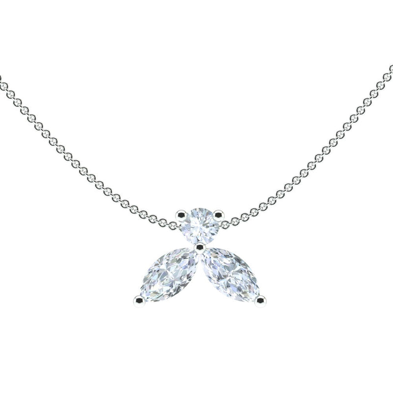 Collier The Little Bee XS - or blanc 18k - AGUADEORO