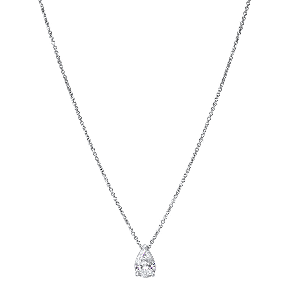 Collier The Tear of Joy 0.75 carats - or blanc 18k - AGUADEORO
