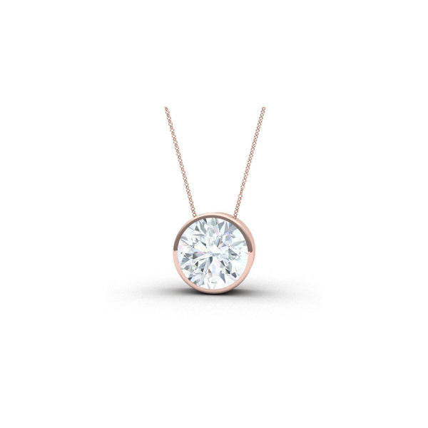 Collier Clos 0.20-0.60 carats - or jaune 18k - AGUADEORO