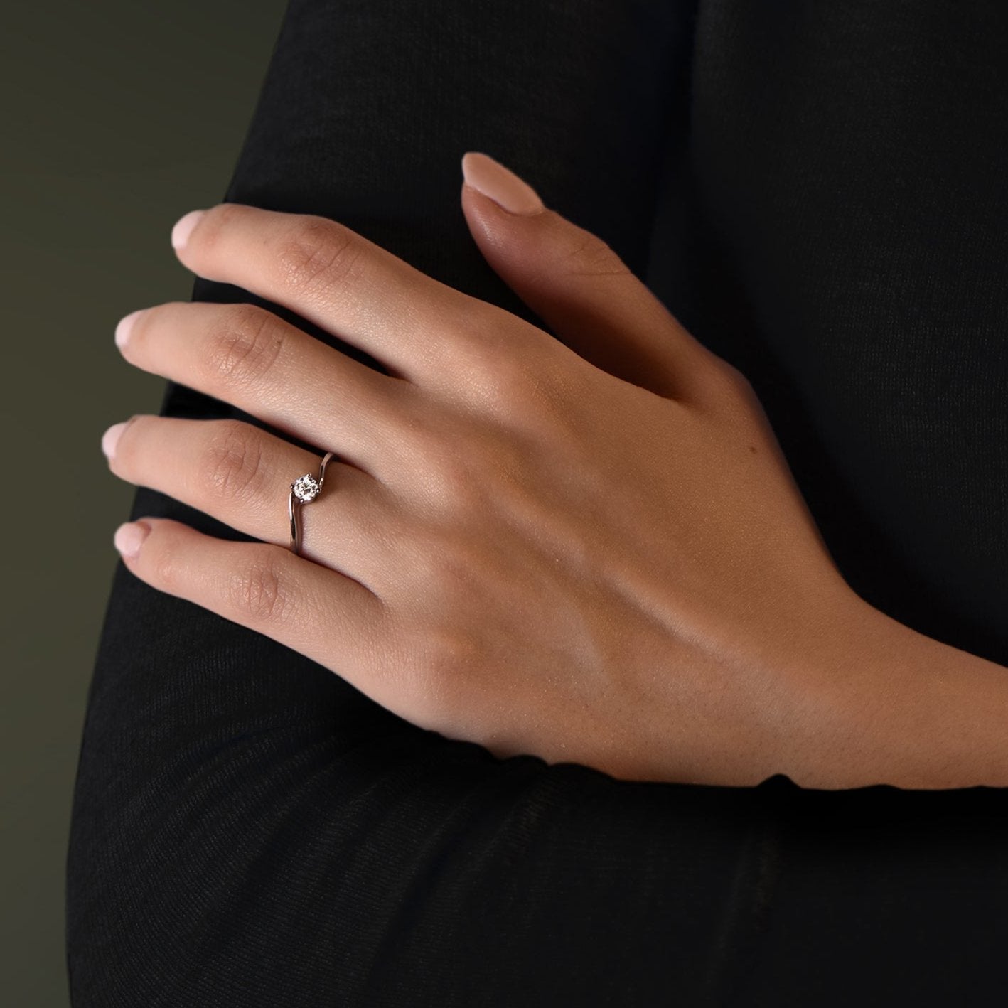 Twist and Shout 0.20 carats - or blanc 18k - AGUADEORO