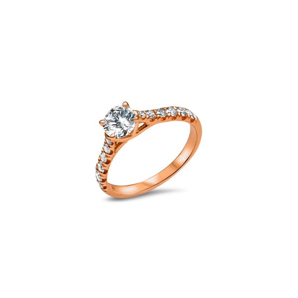 Fancy Miss Sweetheart - 0.75 carat - or rouge 18k - AGUADEORO