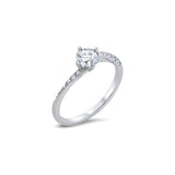 The Twist Lover 0.35 carats - or blanc 18k - AGUADEORO