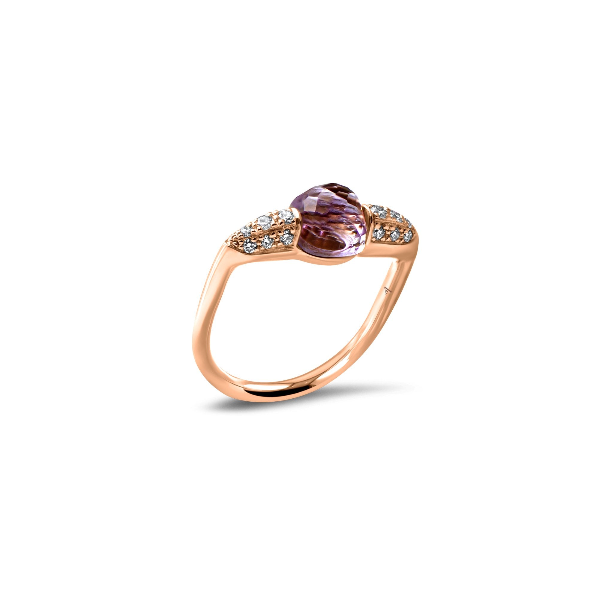 The Raspberry Ring - or rouge 18k - AGUADEORO