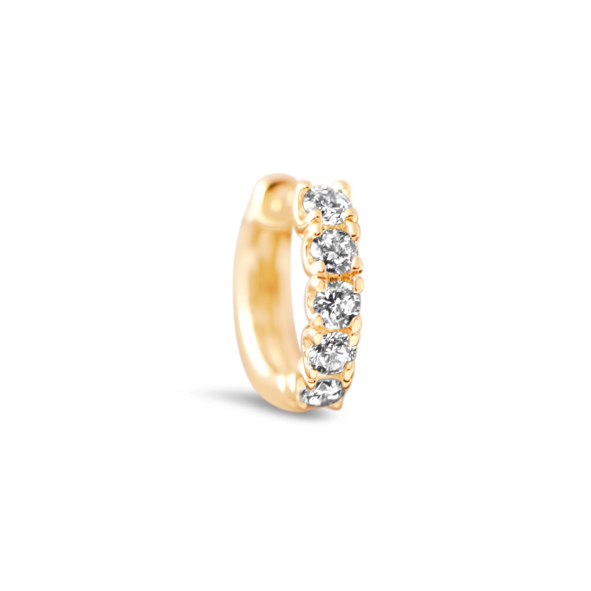 Boucles d'oreilles The Divine Halo - or jaune 18k - AGUADEORO