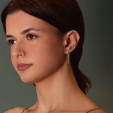 Boucles d'oreilles Falling Star - or blanc 18k - AGUADEORO