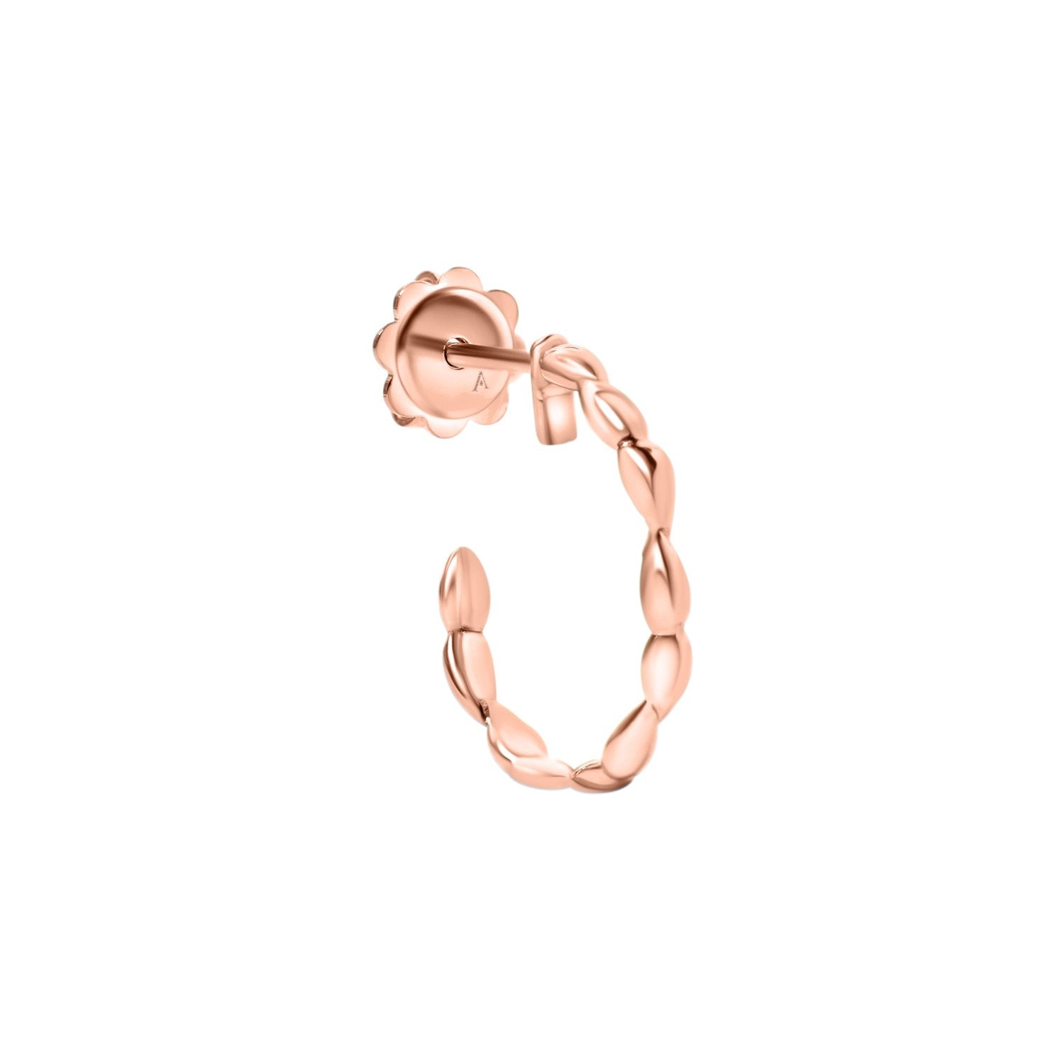 Boucles d'oreilles Tresa Drops - or rouge 18k - AGUADEORO